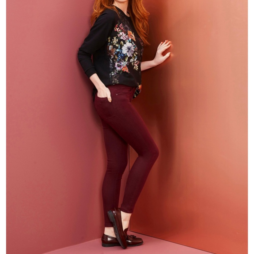Sophia Supersoft Fly Front Denim Jeggings